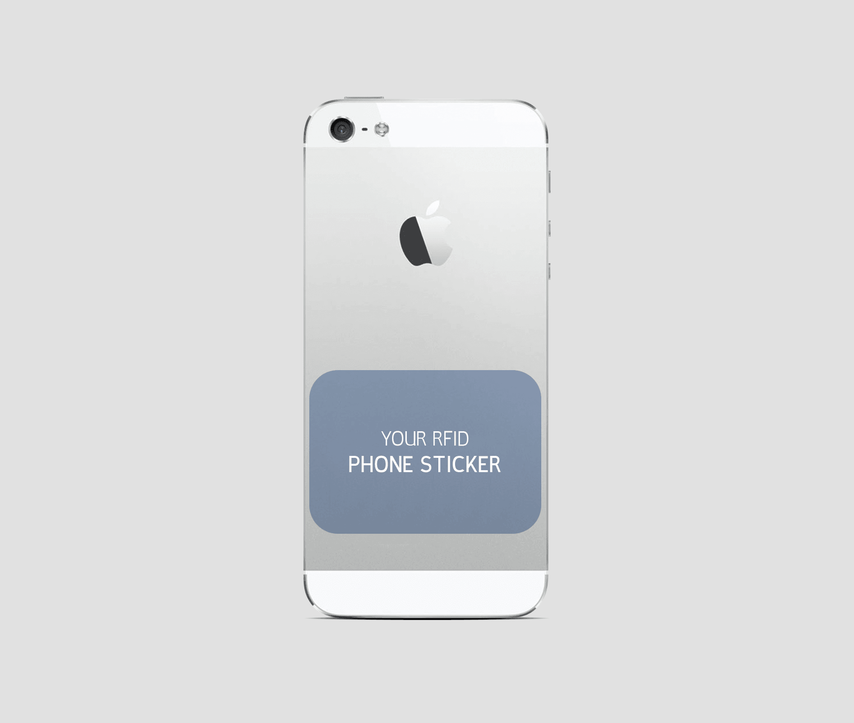 Phone sticker ou smart object intégré à la carte