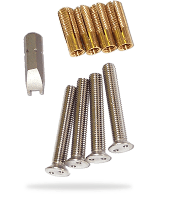 Picture of tamper-proof fastening kit by STid Security