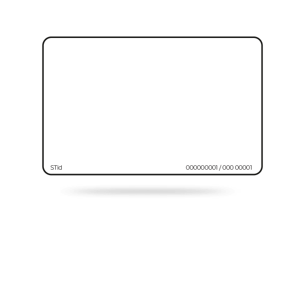 CCT EASYLINE - 13.56 MHz MIFARE® DESFire® EV2 pre-coded ISO card