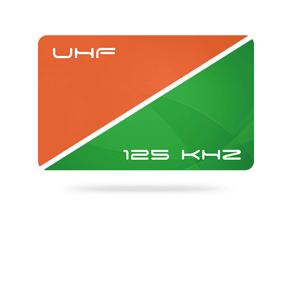 CCT - Badges ISO bi-fréquences HYBRIDES 125 kHz + UHF 