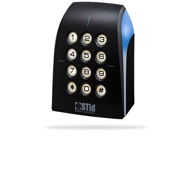 ARCS-B/BT Easyline - 13.56 MHz DESFire® EV2 + Bluetooth® pre-configured keypad reader