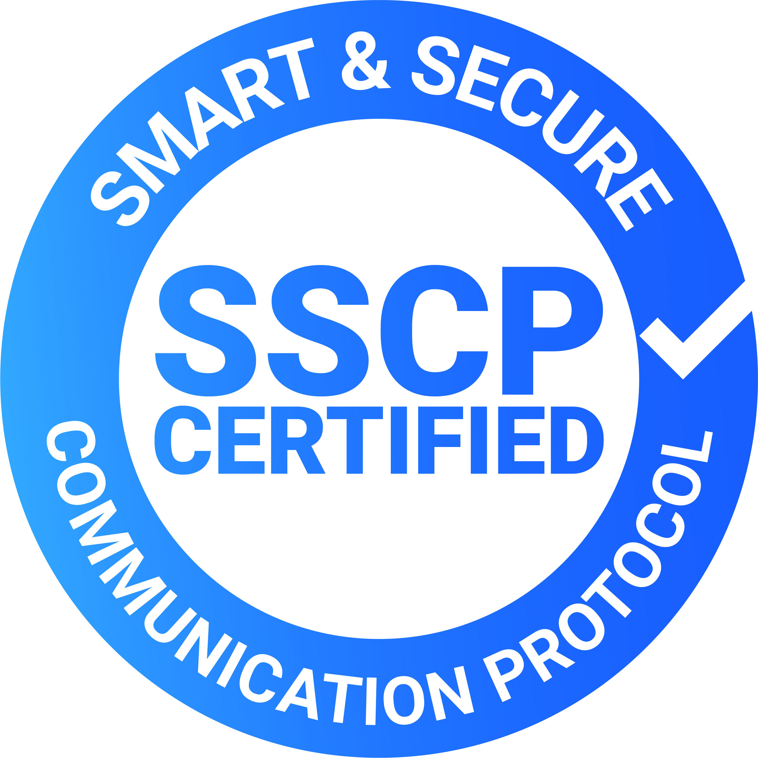 Logo SSCP Certified blue