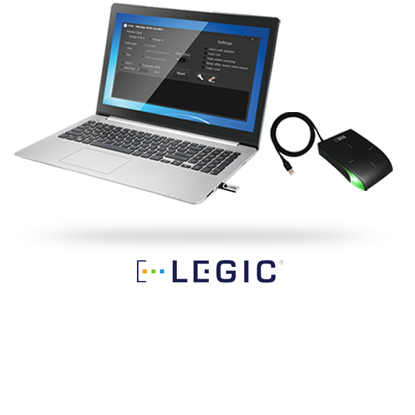 SWEDGE LEGIC® - 13.56 MHz LEGIC® credential enrollment kits
